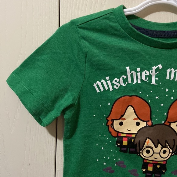 Harry Potter Green Mischief Managed Tee - Picture 4 of 7